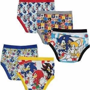 Sonic the Hedgehog Big Sonic Boys Underwear 5 Pack